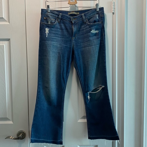 Joe’s the olivia mid rise cropped flare jeans - 29 - Picture 1 of 4